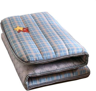 Japanse Futonmatras - Opvouwbare Slaapmat - Ruimte Besparen - Ergonomisch Ontwerp - 90x200cm - Grijs