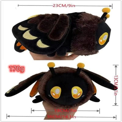 Doodskopvlinder Pluche Speelgoed Gevuld Gotische Stijl Halloween Pluche Speelgoed Voor Kinderen Halloween Decoratie Pop Cartoon Cadeaus Huis D