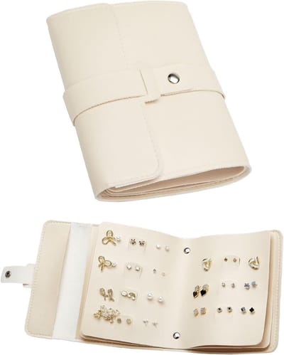 Praktische Oorbellen voor het Opbergen van Sieraden en Kleine Voorwerpen voor Meisjes en Vrouwen