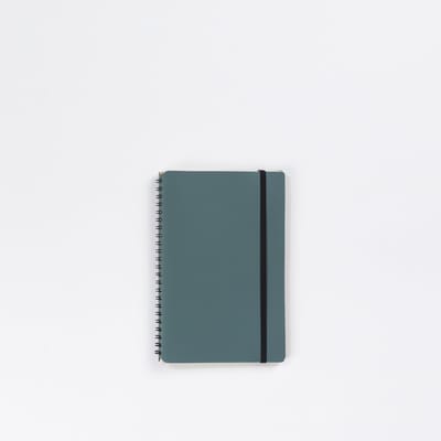 Vacavaliente - Notitieboek A5 - Gerecycled Leer - Groen