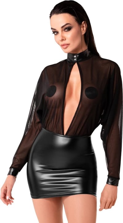 Noir Jurk Tulle S