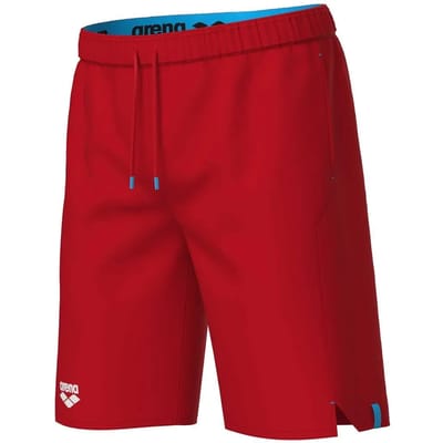 Arena Korte Sportbroek Team Panel Rood