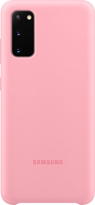Samsung Silicone Cover - Samsung Galaxy S20 - Roze
