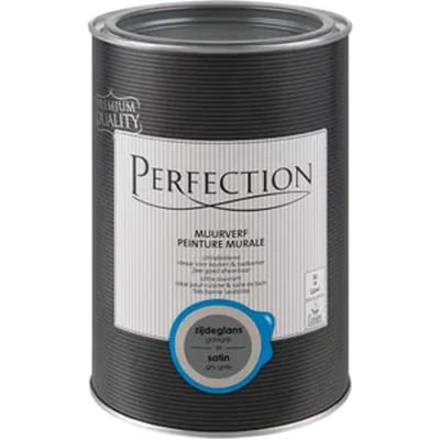 Perfection Ultradekkend Muurverf - Zijdeglans - Gobigrijs - 1l