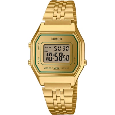 Casio Casio Collection Vintage LA680WEGV-9AEF Horloge - Staal - Goudkleurig - Ø 28 mm