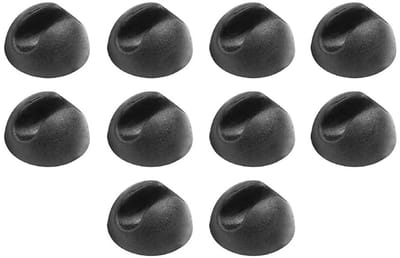 Dailygoods- Voetenbeschermer 10 Stuks - Antislip Siliconen - Slijtvast/Schuurbestendig - Geluidsreductie - Universeel - 3x1,5 cm - Meubelbeschermers