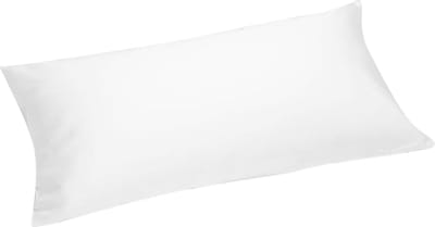Yumeko kussensloop katoensatijn wit 40x80 - Bio, eco & fairtrade - 1 stuk