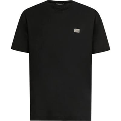 T-shirt Korte Mouw D&amp;G G8PT1T G7F2I BLACK