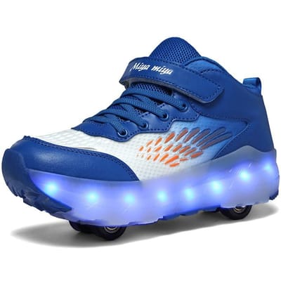 Kinderen Wegloop Schoenen Meisjes Dubbelwielige Lichtgevende Skates Jongens Roller Skates Studenten Lichtgevende Schoenen 40