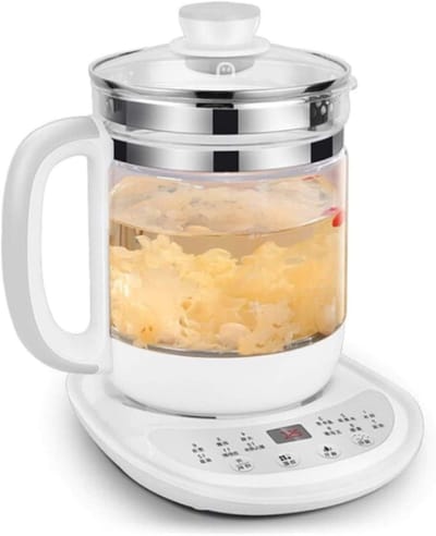 Glazen Ketel - Theemaker Waterkoker - Dranken Bereiden - 12 Kookmodi - 15L Capaciteit - Transparant