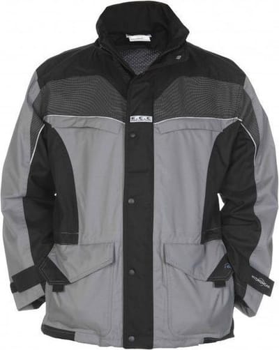 Hydrowear Kingston Parka – Wind- en Waterdicht – Zwart/Grijs maat XXL – Werkjas