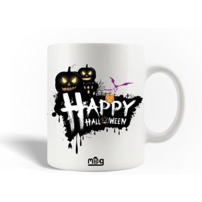 Mug en Céramique Citation Happy Halloween Joyeux Halloween