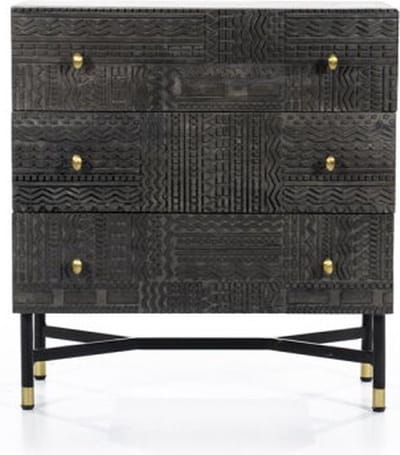 Kabinet Isa Donker Grijs 75 cm | Eleonora