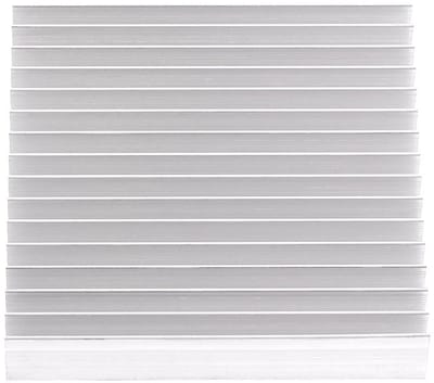 Dailygoods - Heat sink - Aluminium koelplaat - Hoge prestaties - Universeel - Geschikt voor LED - 0.12 kilogram