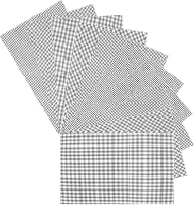 Vliegengaas Reparatieset - 10 Stuks, Waterdichte Repareertape voor Raamgaas (13x18 cm)