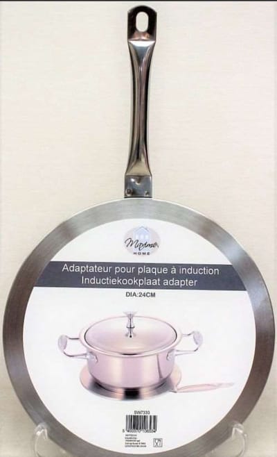 Geleidingsplaat voor inductie 24cm