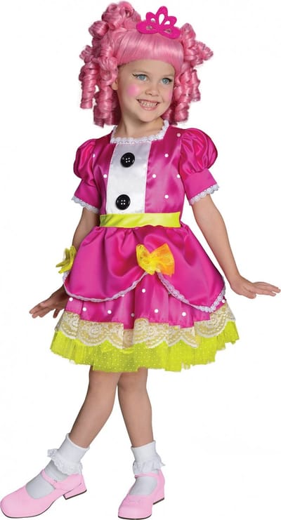 Lalaloopsy - Jewel Sparkles Deluxe - Kostuum Kind - Maat 98/104 - Carnavalskleding