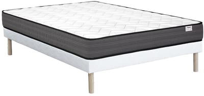 Vente-unique Set 140 x 190 cm bedbodem + matras met pocketveren - AMBRACIE van YSMÉE