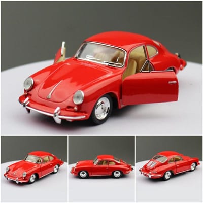 1:32 356B Carrera Coupe Legering Auto Model Diecast Metaal Klassieke Voertuigen Auto Model Simulatie Miniatuur Schaal Verzameling Kinderen Cadeau