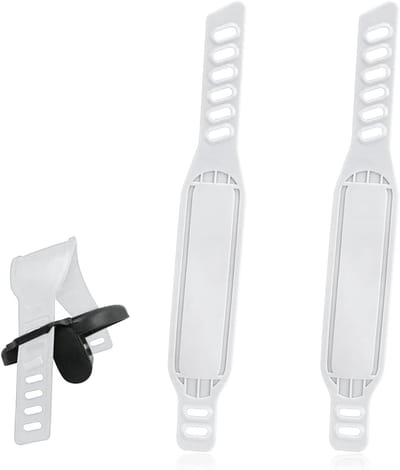 Set van 6 Verstelbare Pedal Straps voor Hometrainers, Stevige en Universele Fietsbanden, Ideaal voor Thuis en Sportschool