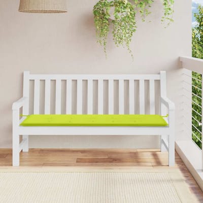 vidaXL - Tuinbankkussen - 150x50x3 - cm - oxford - stof - felgroen