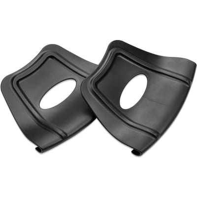 2 stuks Velgrandbeschermers Universele Bandenmontage Beschermers Randbeschermers voor Motorfiets Crossmotor, zwart