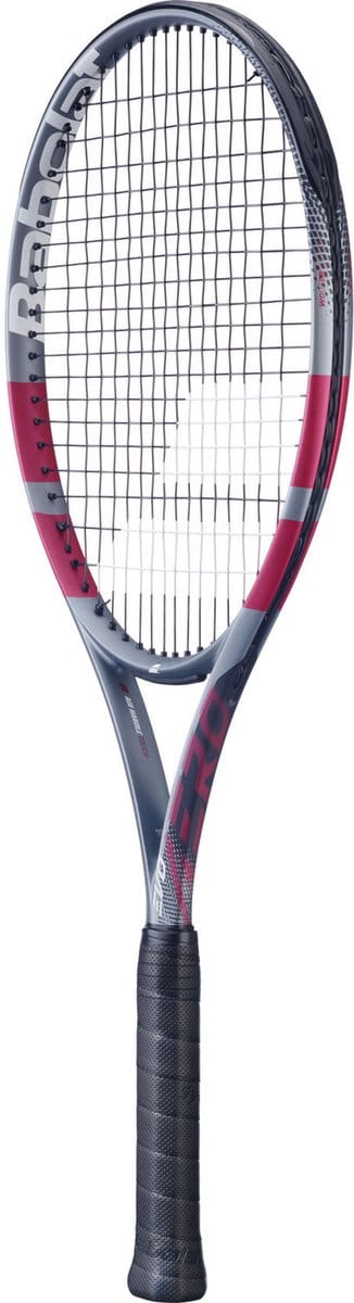 Babolat Evo Aero Pink Gen2 Tennisracket- Zilver/Pink - 275 Gram - Tennisracket Dames - L1