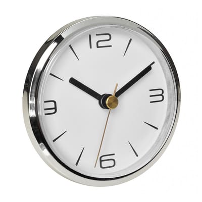 Inbouw uurwerk met twee wijzerplaten