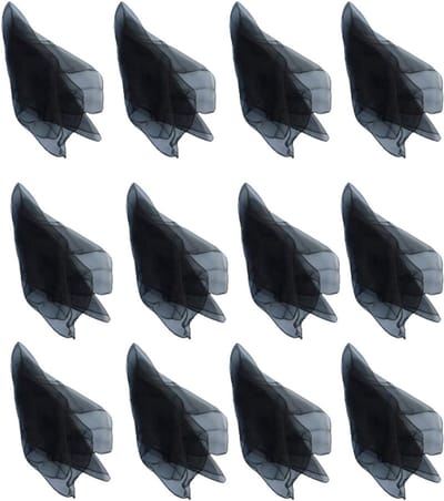 Jongleer Danssjaals - Speelsjaals Floatsjaals - Creatieve Spelletjes - Set van 12 stuks - 60x60 cm - Mix Kleuren