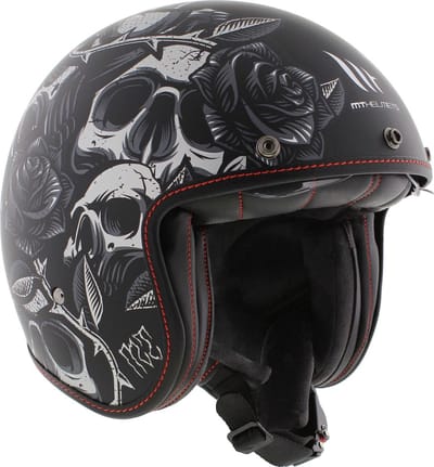 Helm MT Le Mans II Breakout mat grijs maat S