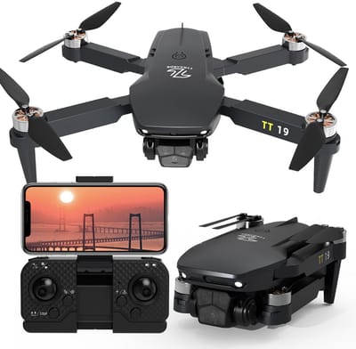 TT19-B Drone 1080P HD Camera 5G WiFi GPS Brushless Motor Obstakelvermijding Opvouwbare Quadcopter met Optische Stroom