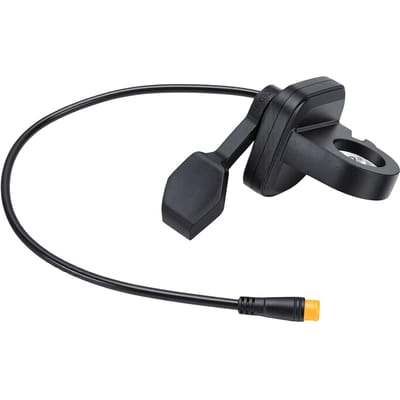 Elektrische Fiets Vinger Gashendel ABS PVC Linkerhand 108X Duimgas Accelerator met Waterdichte Connector voor black
