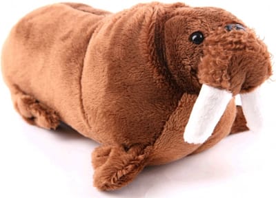 Pluche walrus knuffel 21 cm