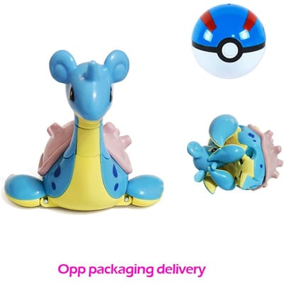 bal Pokemon misvormde figuur Pikachu Charizard Venusaur Blastoise Gyarados Solgaleo Lunala Actiefiguur pokébal poke kind Speelgoed