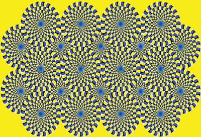 Fotobehang Illusion Abstract | XL - 208cm x 146cm | 130g/m2 Vlies