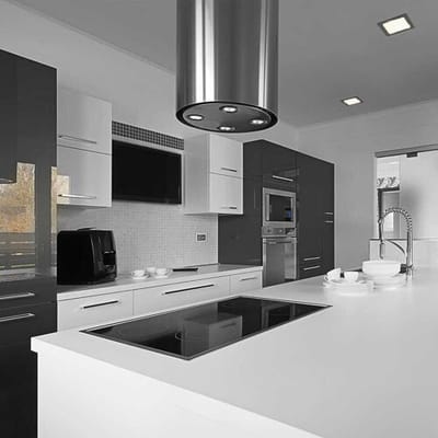 HOFTRONIC Durham vierkante LED inbouwspot - 4 Watt 345 Lumen - 4000K neutraal wit - GU10 - Dimbaar Kantelbaar - Voor binnen - RVS