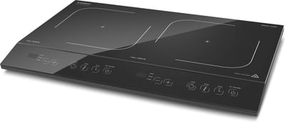 CASO Dubbele vrijstaande inductieplaat Maitre 3500, verstelbare temperatuur van 60-240 °C, max 3500 Watt