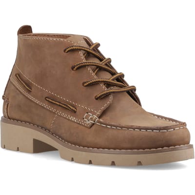 Sperry Savanna Leren Dames Tan Laarzen