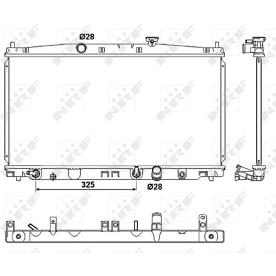 Radiator NRF 53094