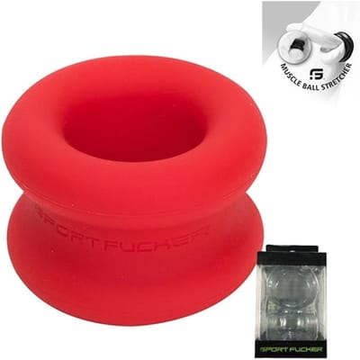Sport Fucker Muscle Ball Stretcher - Rood