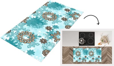 Keukenloper - Loper keuken - Tiener - Mandala - Patronen - 120x60 cm - Keukenloper vinyl