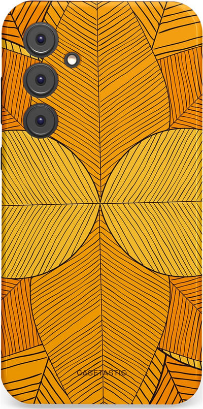 Casetastic Hoesje Geschikt voor Samsung A35 - Stijlvolle Beschermende Duo-layer Case - Rasterblad