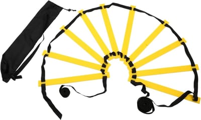 Behendigheidsladder Set - Snelheidsladder Trainingsladder - Sportprestaties Verbeteren - Verstelbare Sporten - 5 meter - Niet gespecificeerd