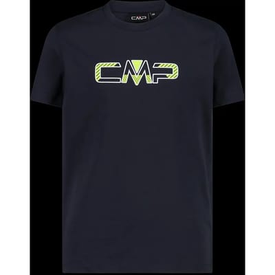 T-shirt met maxi-logo voor kinderen CMP