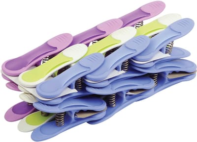 Huishoudelijk product zonder stekker, verpakking met 18 maxi-clips