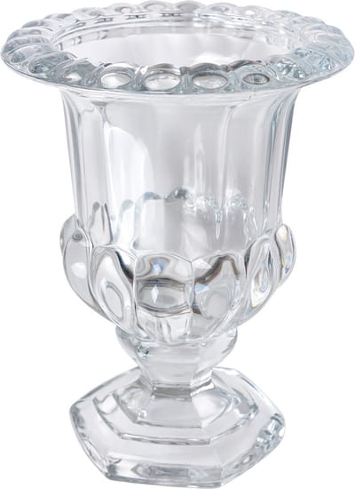 Clayre & Eef Vaas Ø 15x20 cm Transparant Glas