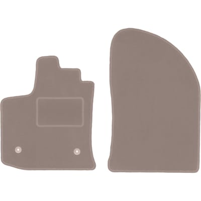 Beige voormatten voor: Dacia Lodgy minivan (2012-)