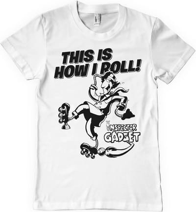 Inspector Gadget T-shirt 'This Is How I Roll' T-shirt CPLG-1-IG005-H33-2