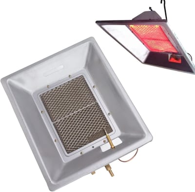 Verwarmingsplaat voor Incubators, Handmatige Infrarood Keramische Verwarming voor Pluimvee en Vee, Perfect voor Eenden, Varkens en Kippenkuikens, Duurzaam en Efficiënt