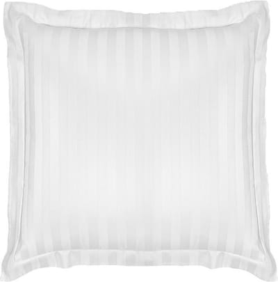 De Witte Lietaer Kussensloop Zygo White - 63 x 63 cm - Wit - Katoen Satijn